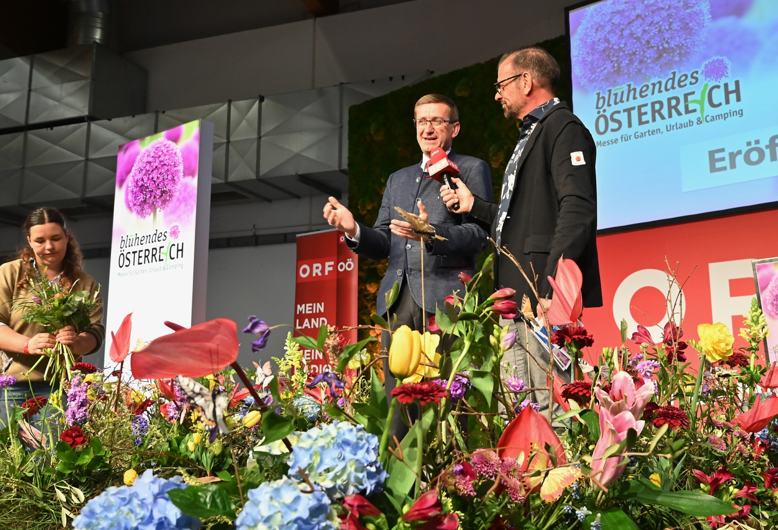 Österreich blüht auf in Wels schönste Gartenmesse wieder ihre