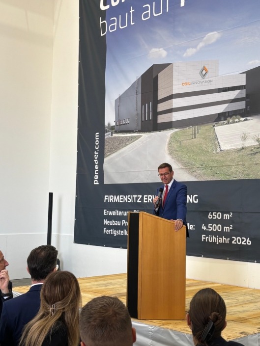 Spatenstich Firma Coil Innovation GmbH – Foto: Land OÖ