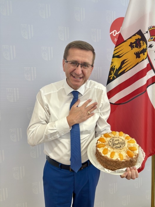 Danke für die Glückwünsche! – Foto: Land OÖ