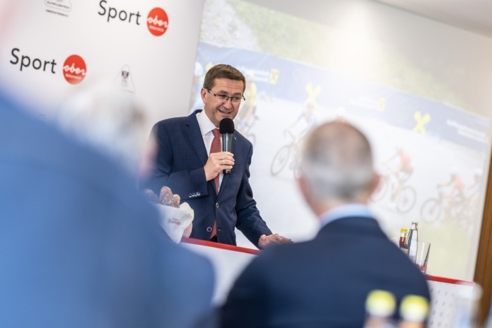 PK mit Wirtschafts-Landesrat Markus Achleitner – Foto: Land OÖ/Tina Gerstmair