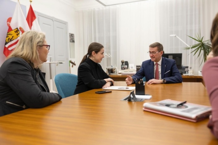 Antrittsbesuch Frau in der Wirtschaft – Foto: Land OÖ