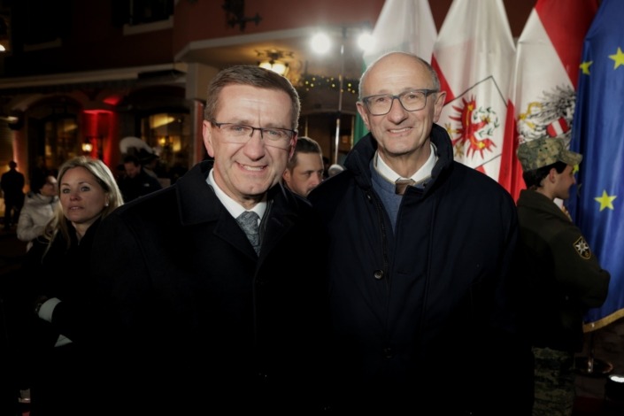 Kitzbühel Empfang Tirol – Foto: Land Tirol/Maringer