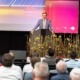Wirtschafts- und Energie-Landesrat Markus Achleitner bei der Eröffnung des Innovationsforum Stromspeicher.